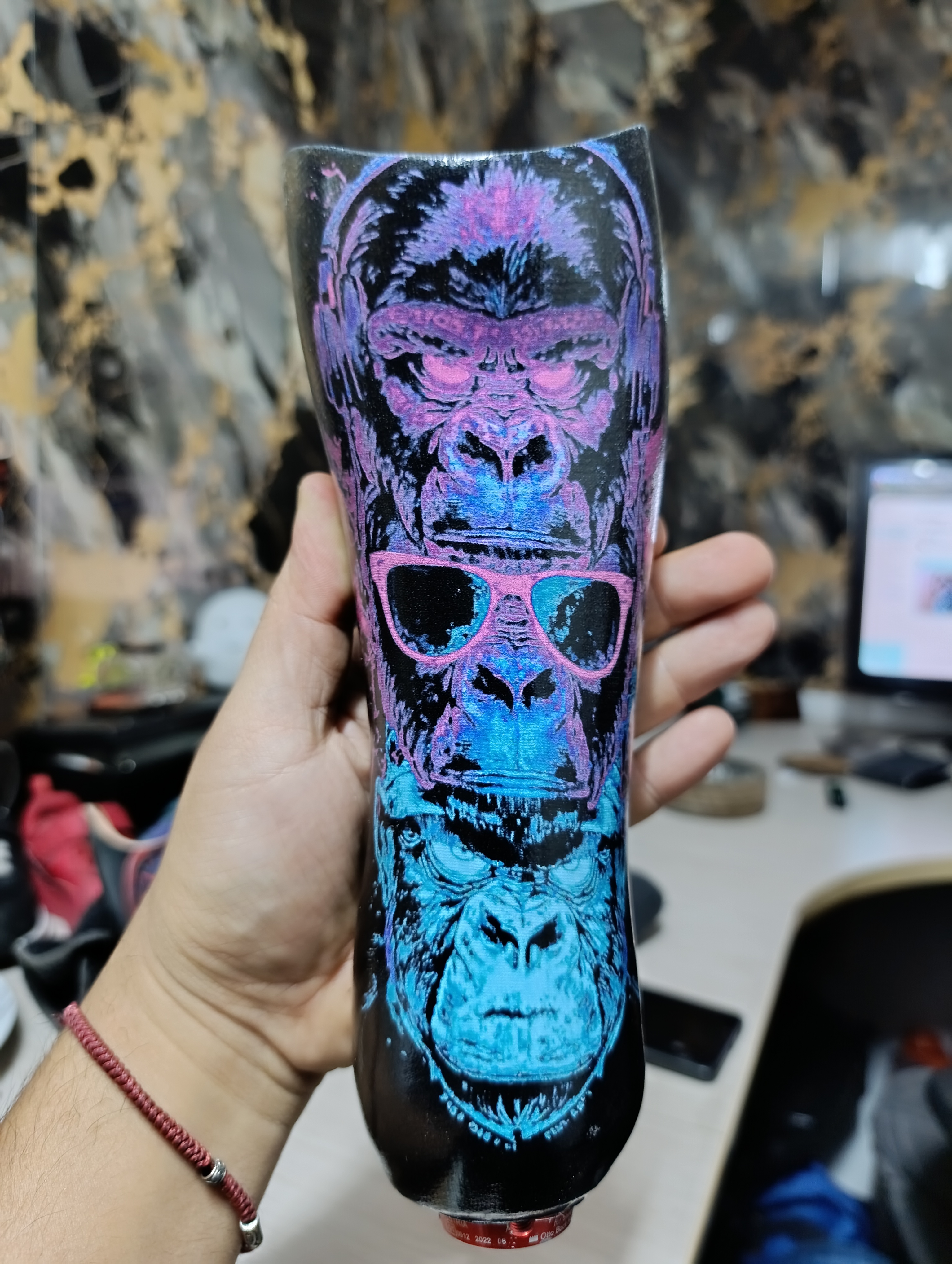 Socket de Fibra de Carbono Personalizado